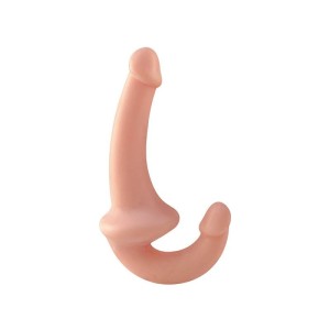 Penetrador Strapless com Plug Vaginal