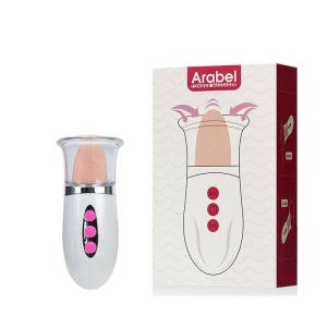 Vibrador com Bomba de Sucção Vaginal e Língua Estimuladora