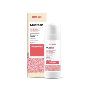 Gel Beijável com Vibração Melancia Mustash VibroKiss