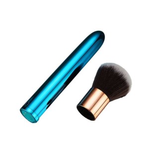 Vibrador Personal Recarregável Ponta Removível Pincel Blush
