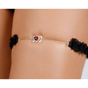 Persex Coração com Pedra