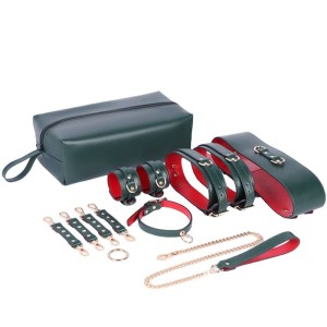 Kit Bondage com 7 Peças e Estojo Portátil