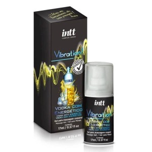 VIBRATION GEL EXCITANTE VODKA C/ ENERGÉTICO POWER 17g INTT