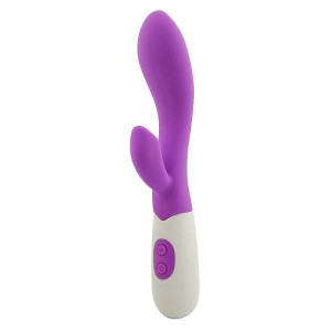 Vibrador de Ponto G e Clitóris Recarregável
