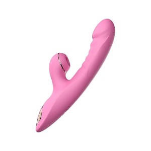 Vibrador de Ponto G e Estimulador de Clitóris com Aquecimento