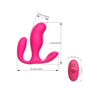 Plug Anal Duplo Controle Remoto