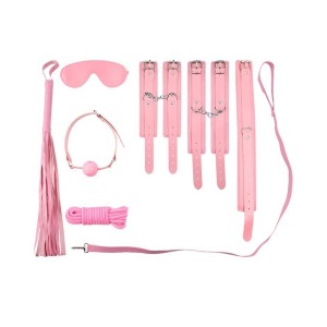 Kit Sado BDSM com 8 Peças