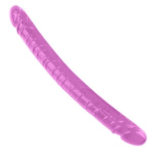 Prótese Peniana em Silicone Jelly com Duas Cabeças