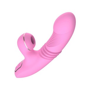 Vibrador Vem e Vai com Aquecimento e Sugador