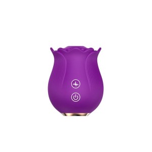 Estimulador em Formato de Rosa