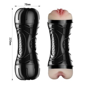 Masturbador Duplo Vagina e Ânus