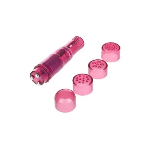 MINI VIBRADOR PARA CLITÓRIS COM 4 CABEÇAS