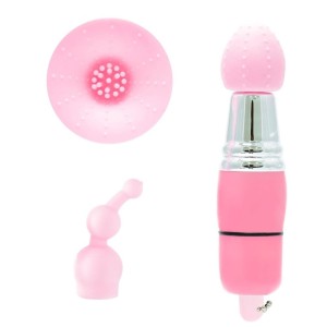 MINI MASSAGEADOR COM 3 CABEÇAS REMOVÍVEIS GUANG