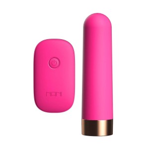 Cápsula Vibratória Recarregável com Controle Remoto sem Fio e 10 Modos de Vibração