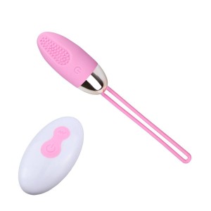 Cápsula Vibratória Recarregável com 10 Modos de Vibração com Controle Remoto