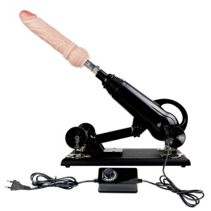 Máquina do Sexo c 2 Pênis e 1 Plug Anal