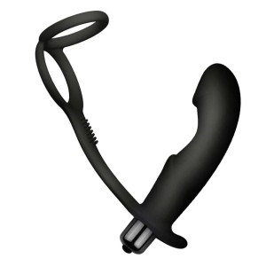 Estimulador de Próstata com Anel Peniano e Bullet Vibratório