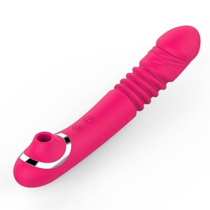 Vibrador de Ponto G com Vai e Vem e Pulsação