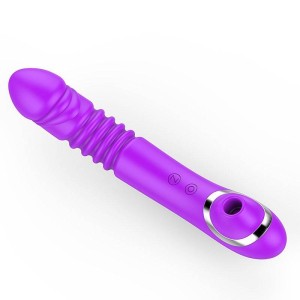 Vibrador de Ponto G com Vai e Vem e Pulsação