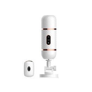 Mini Fuck Machine com Ventosa e Movimentos Vai e Vem