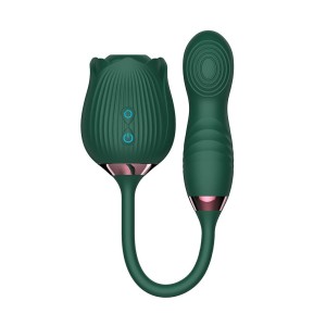 Vibrador Duplo Flexível com Pulsação