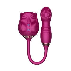 Vibrador Duplo Flexível com Pulsação