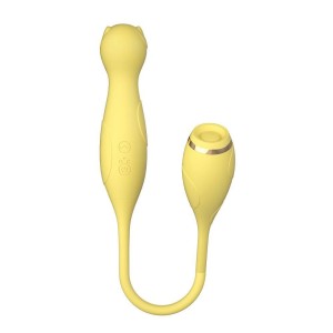 Vibrador Duplo Flexível com Pulsação