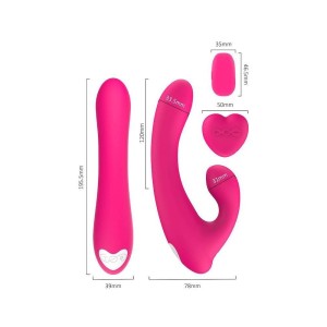 Vibrador de Ponto G com Controle Remoto