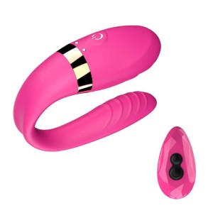 Vibrador de Casal com Aquecimento e Controle Remoto