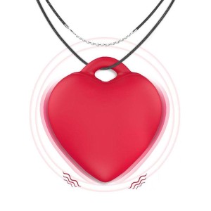 Colar com Pingente Formato Coração