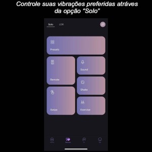 Vibrador Recarregável para Calcinha com Imã e Controle via Aplicativo