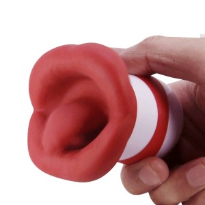 Estimulador de Clitóris Formato Boca com Língua