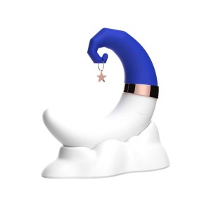 Vibrador e Pulsador de Clitóris em Formato de Lua
