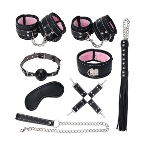 Kit Sado BDSM com 8 Peças