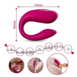 Vibrador de Casal com Controle Remoto
