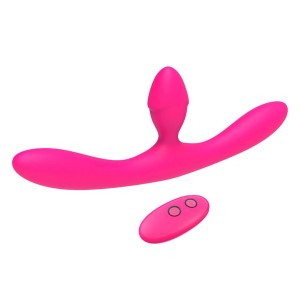 Vibrador para Lésbicas com 3 Pontas via Controle Remoto