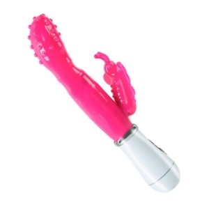 Vibrador Recarregável com Estimulador