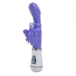 Vibrador Recarregável com Estimulador