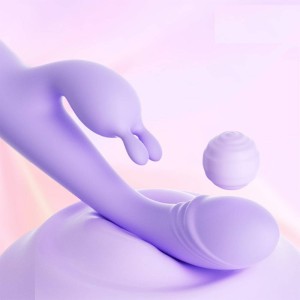 Vibrador Ponto G com Estimulador Clitoriano