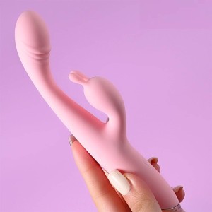 Vibrador Ponto G com Estimulador Clitoriano
