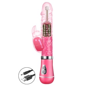 Vibrador Rotativo Coelho Recarregável
