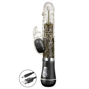 Vibrador Rotativo Coelho Recarregável