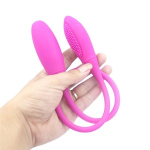 Vibrador Duplo Recarregável