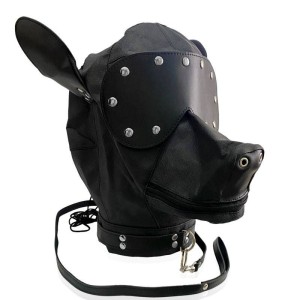 Capuz com Focinho, Orelhas e Guia