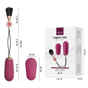 Vibrador em Formato de Cápsula com Pincel