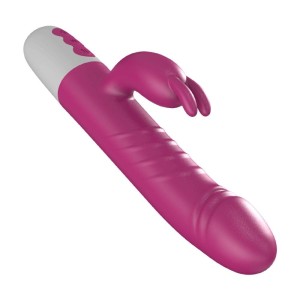 Rabbit Vibrador Sobe e Desce com Estimulador de Clitóris