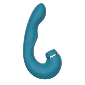 Vibrador com Pulsador e Línguinha para Clitóris