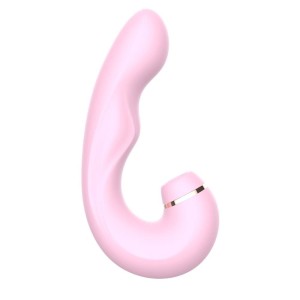 Vibrador com Pulsador e Línguinha para Clitóris