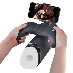 Masturbador com Suporte para Celular