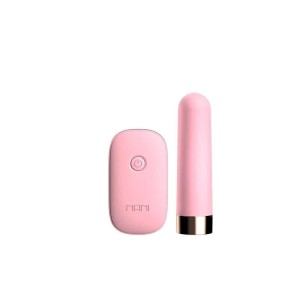 Bullet Aveludado Recarregável com Controle Remoto